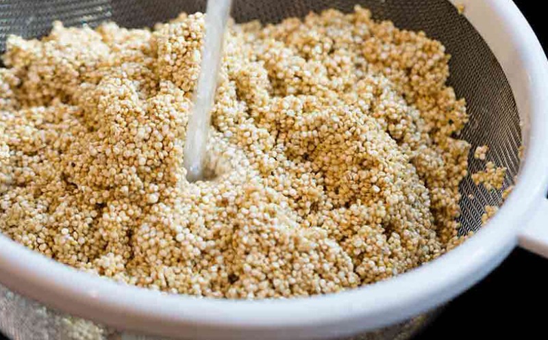 Ngâm Quinoa qua đêm