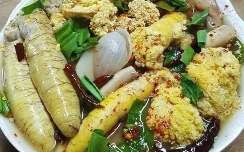 Trứng cá ngừ hấp hành