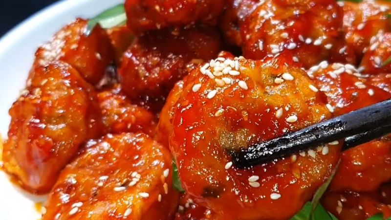 Chả cá sốt chua ngọt