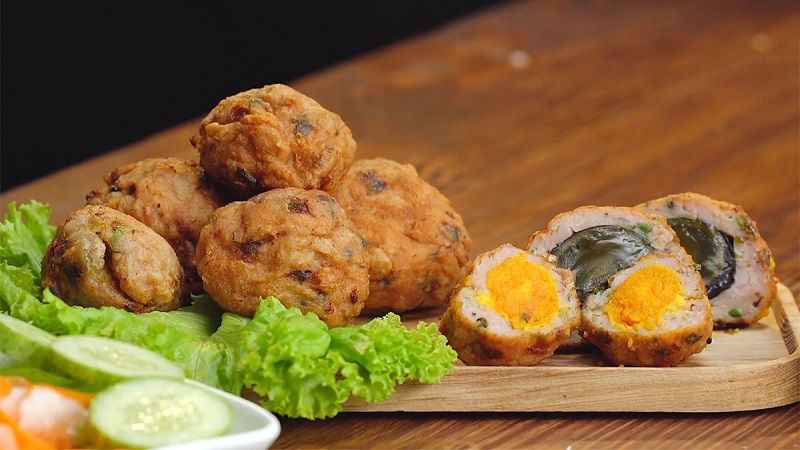 Chả cá trứng muối