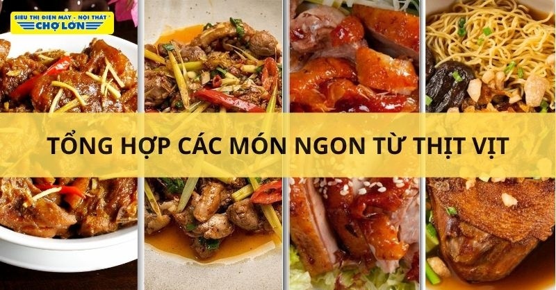 Các món ăn từ vịt