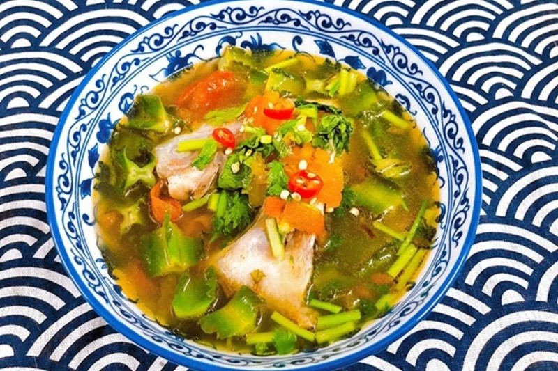 Canh chua đậu rồng