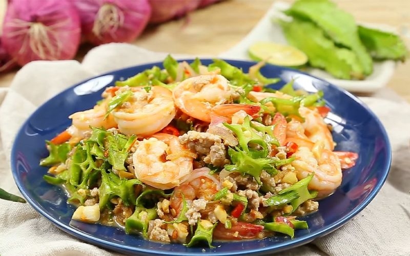 Gỏi đậu rồng tôm