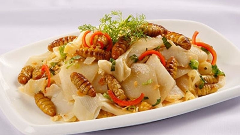 Gỏi đuông dừa củ hủ dừa