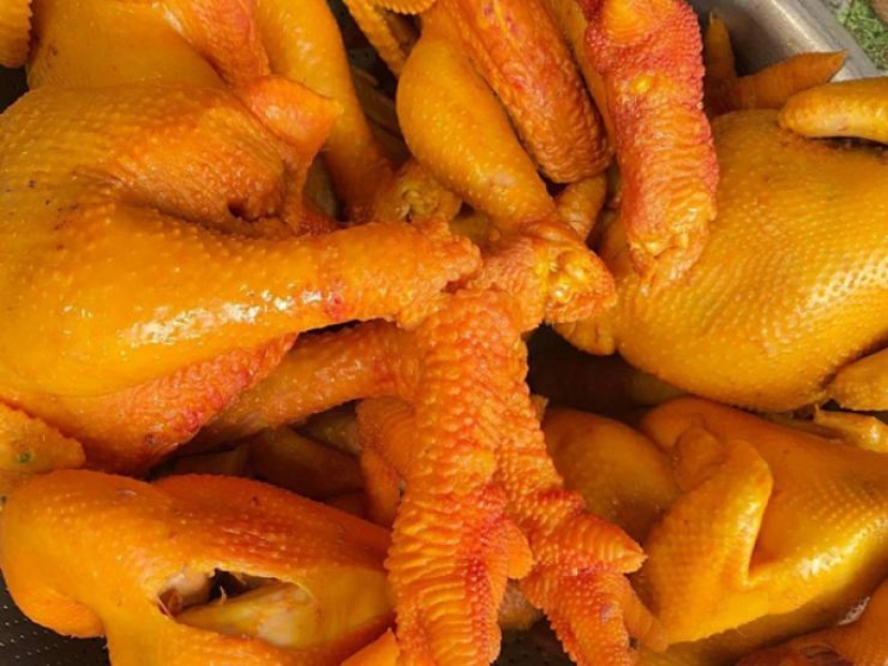 Gà Đông Tảo ủ muối da giòn, thịt chắc, đặc sản thơm ngon