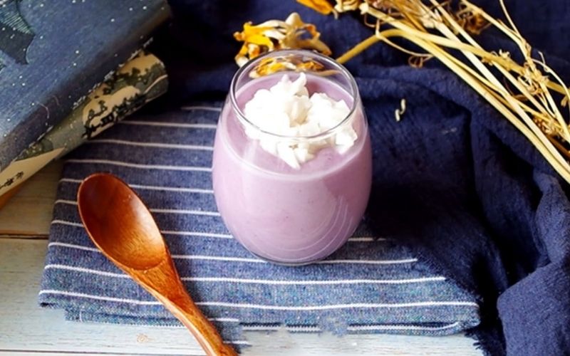 Sinh tố khoai lang tím