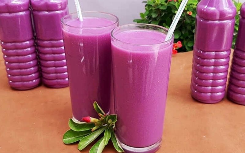 Sữa khoai lang tím