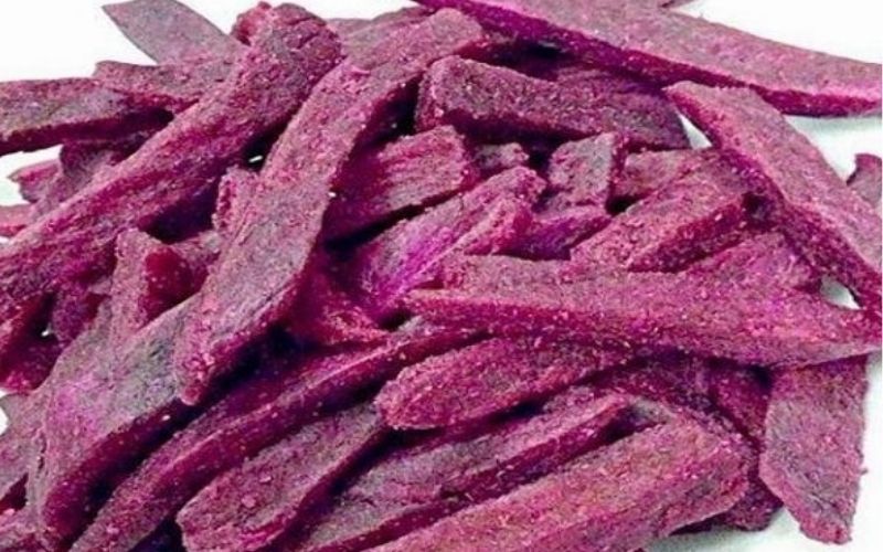 Mứt khoai lang tím