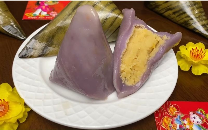 Bánh ít khoai lang tím