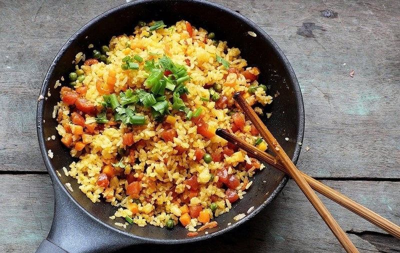 Cơm chiên lạp vịt