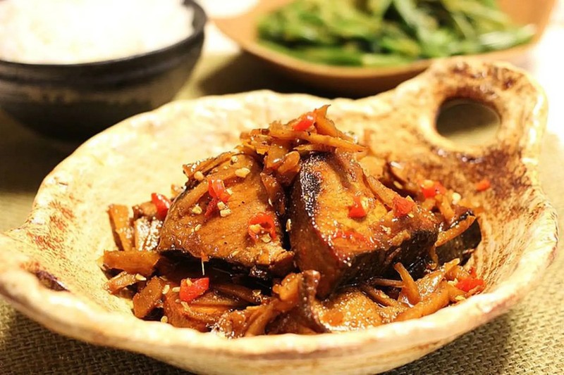 Cá thu một nắng kho riềng