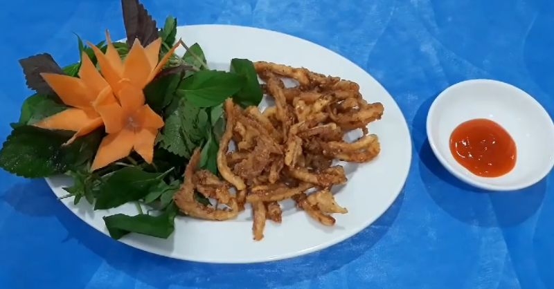 Mực khô rang muối đậm đà