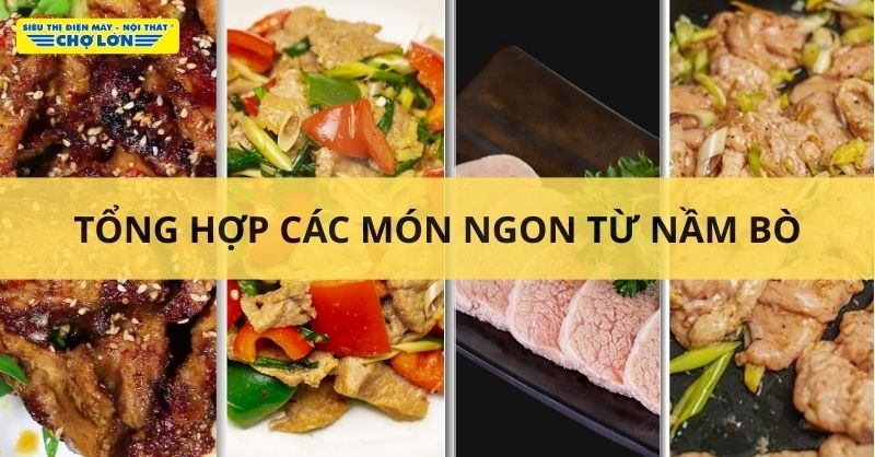 Các món ăn từ nầm bò