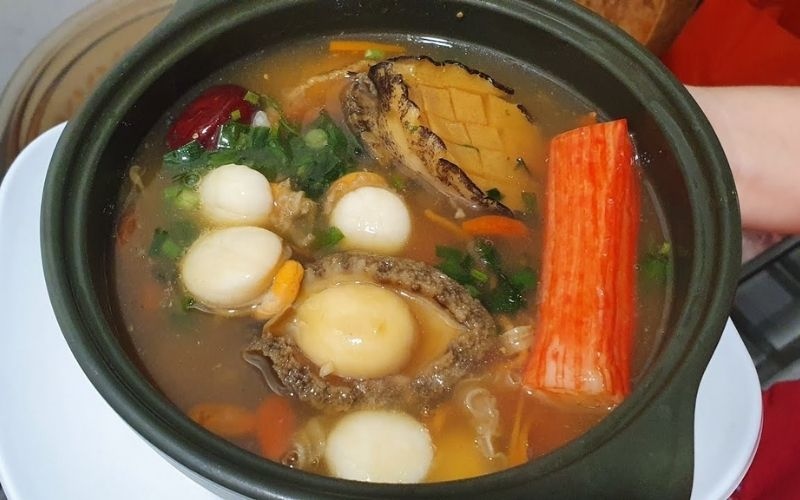 Canh bào ngư sò điệp thơm ngon bổ dưỡng