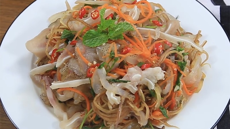 Nộm sứa tai heo thơm ngon
