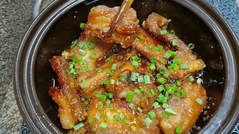 Sườn dê rim mắm