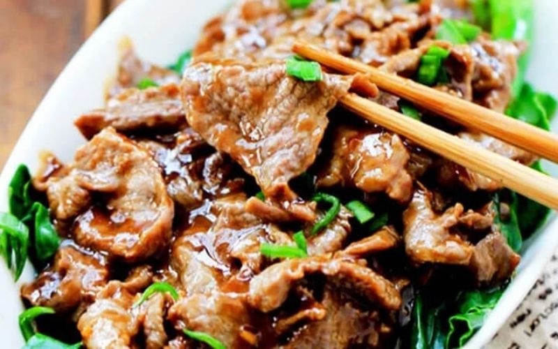 Thịt bê xào cải rổ bổ dưỡng