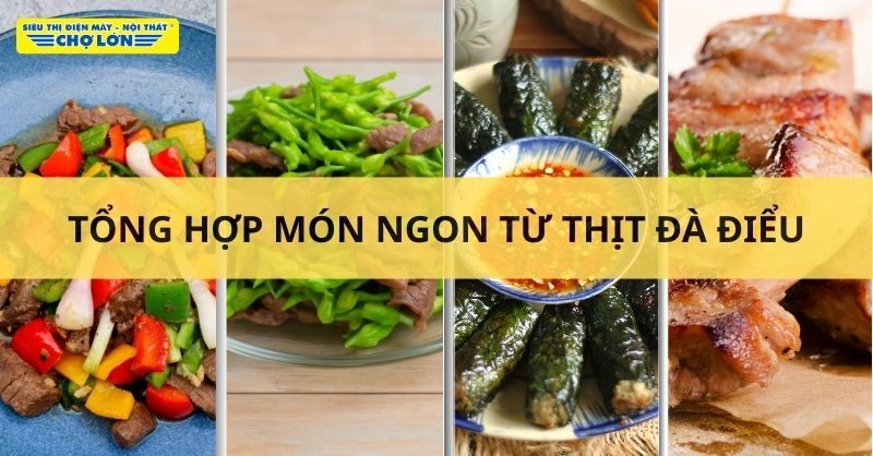 Thịt đà điểu làm món gì ngon