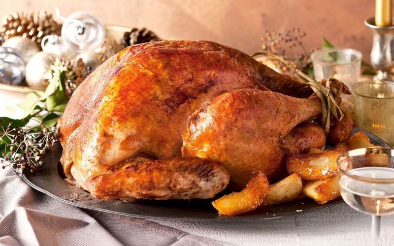 Gà tây chiên giòn