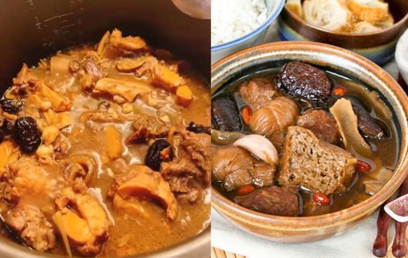 Thịt ngựa hầm thuốc bắc