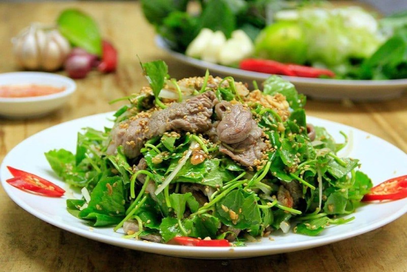 Thịt thỏ xào rau má xanh mát, món ăn lạ miệng và dễ ăn