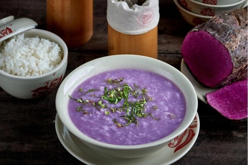 Canh khoai mỡ thịt xay