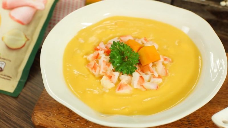 Súp bí đỏ tôm tươi thanh đạm bổ dưỡng