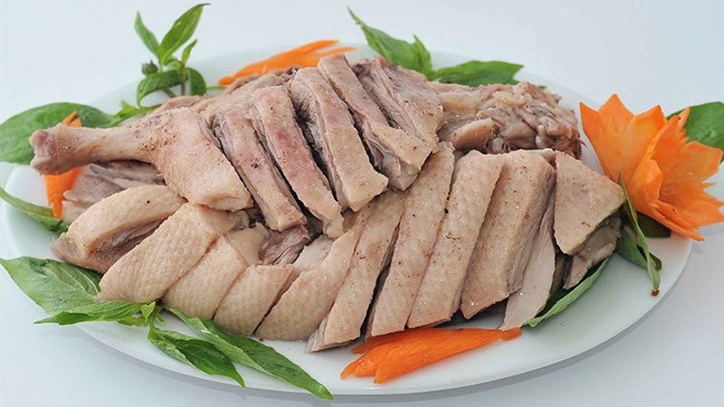 Vịt trời hấp nước dừa