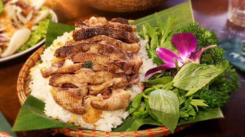 Vịt trời hấp xôi