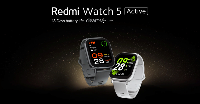 Xiaomi Redmi Watch 5 Active ra mắt