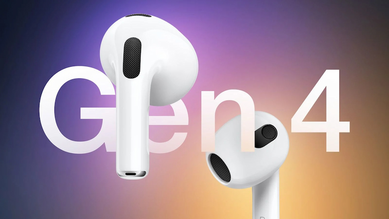 AirPods 4 dự kiến ra mắt cuối năm 2024