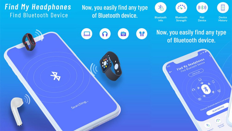 Dùng Find My Bluetooth Device để tìm AirPods thất lạc