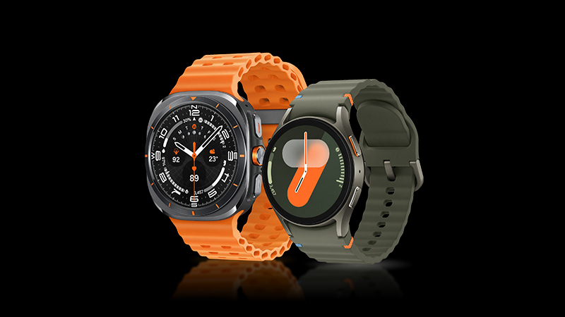 Galaxy Watch7 và Watch Ultra có giá lần lượt là 7.99 triệu và 16.99 triệu