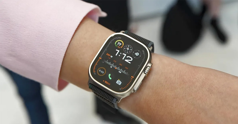 Màn hình của Apple Watch Ultra 2