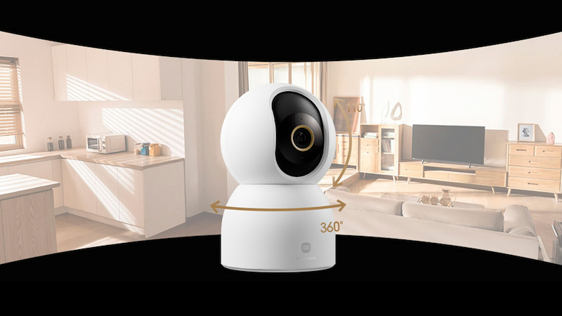 Dễ dàng quan sát toàn căn phòng với Xiaomi Smart Camera C700 