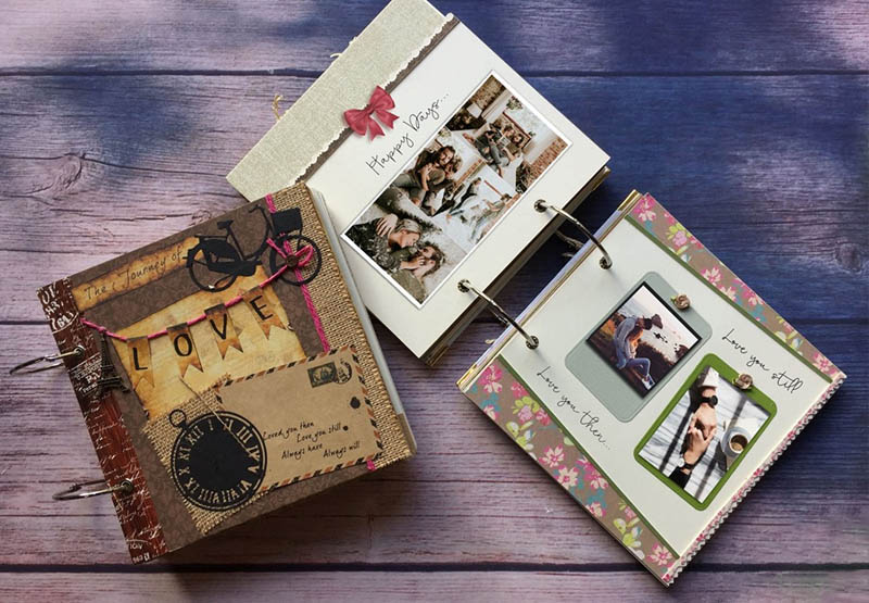  Album ảnh handmade có ý nghĩa tinh thần vô cùng sâu sắc