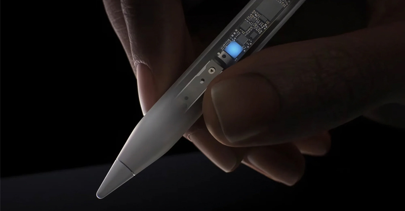 Apple Pencil Pro có thêm thao tác bóp tiện lợi 