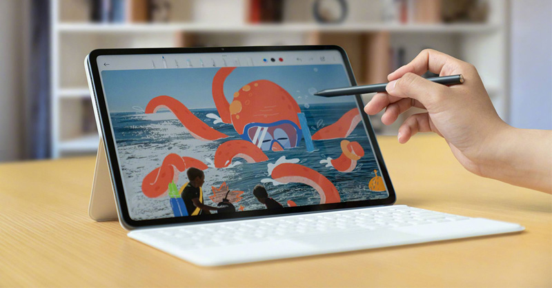 Xiaomi Pad 6S Pro hỗ trợ bút Stylus có độ trễ thấp