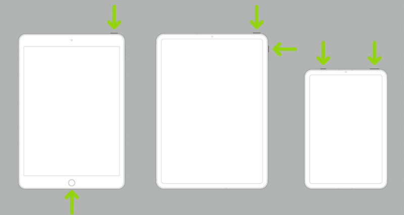 Chụp màn hình iPad đơn giản bằng phím cứng