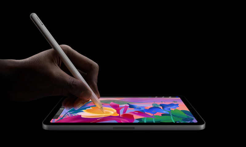 iPad mini 7 tương thích với Apple Pencil Pro nhạy bén