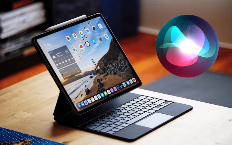 Kích hoạt Siri để yêu cầu chụp màn hình iPad