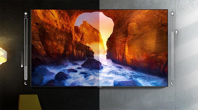 Tính năng cảm biến ánh sáng trên tivi