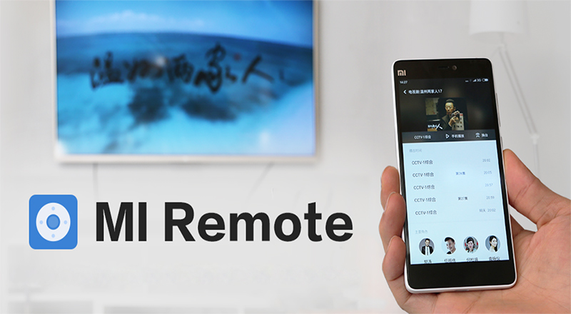 Mi Remote là ứng dụng kết nối để điều khiển tivi Xiaomi từ điện thoại