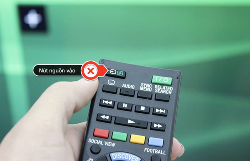 Nút INPUT - Chuyển đổi nguồn tín hiệu linh hoạt