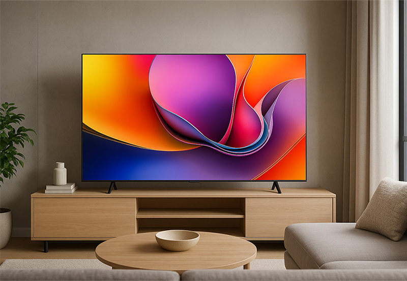 Tivi 4K dưới 10 triệu Hisense 4K 55 Inch 55A6Q