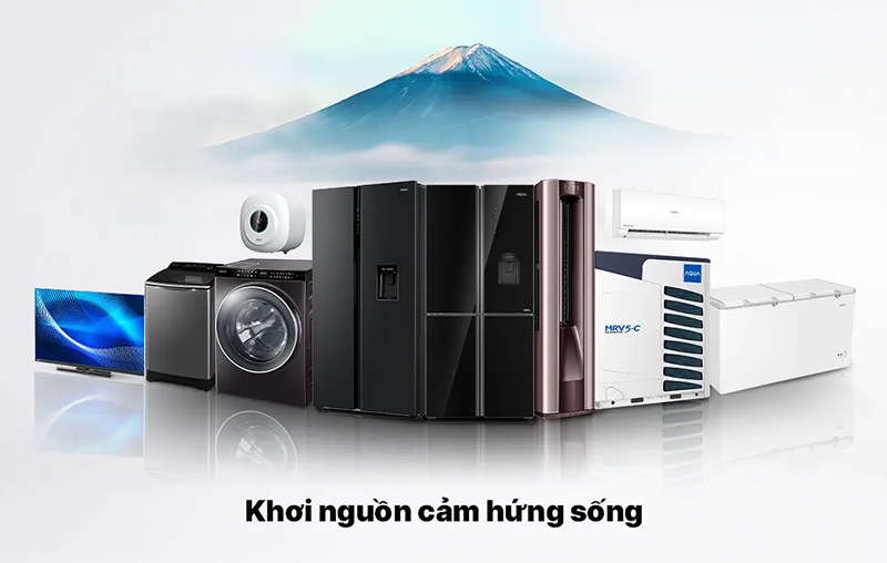 Tivi Aqua là sản phẩm của thương hiệu Aqua - thương hiệu điện tử nổi tiếng Nhật Bản