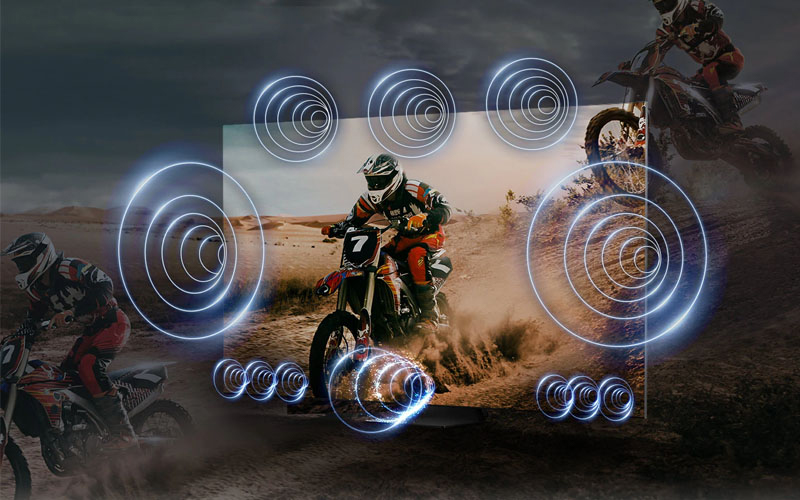 Tivi Samsung với âm thanh ấn tượng