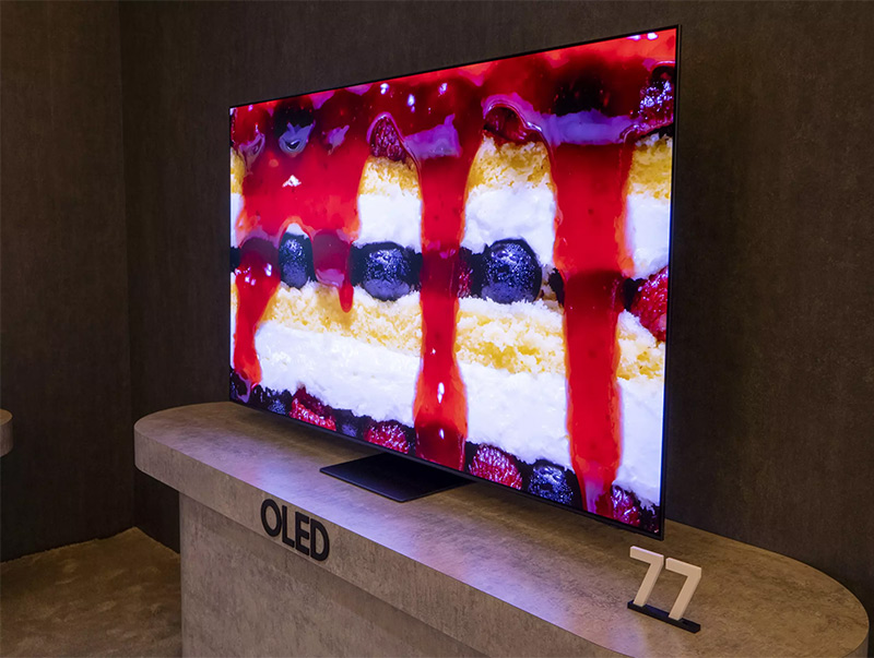 TV Samsung OLED S95D có kích thước 77 inch