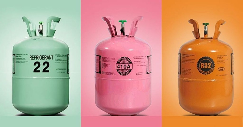 Các loại gas sử dụng cho tủ lạnh phổ biến