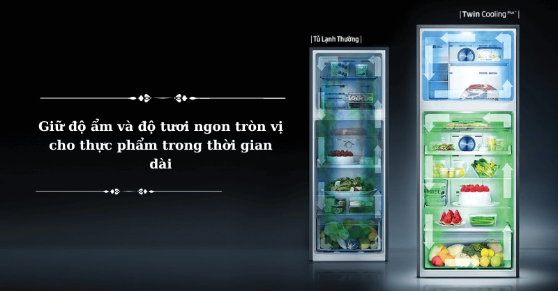 Giữ độ ẩm và độ tươi ngon tròn vị cho thực phẩm trong hời gian bảo quản